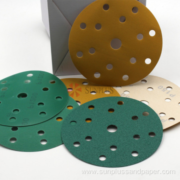 6 Inch Green Film Sandpaper Sanding Disc